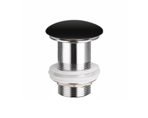 Донный клапан для раковины Ceramicanova CN2000MB click-clack Черный матовый