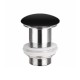 Донный клапан для раковины Ceramicanova CN2000MB click-clack Черный матовый