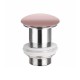 Донный клапан для раковины Ceramicanova CN2000MP click-clack Розовый матовый