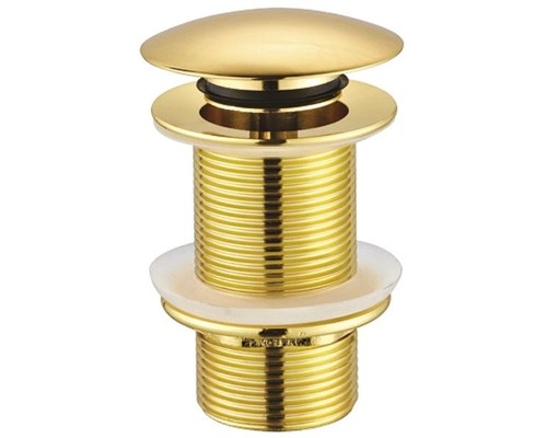 Донный клапан Creavit SF030G click-clack Золото