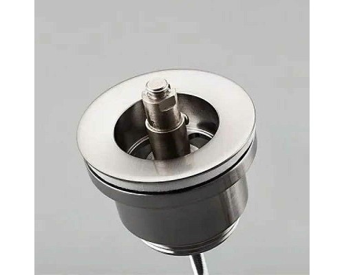 Донный клапан Frap F62-8 click-clack Хром Белый