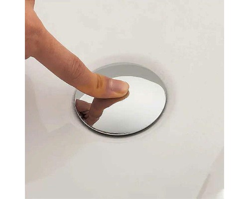 Донный клапан Frap F65-3 click-clack Хром