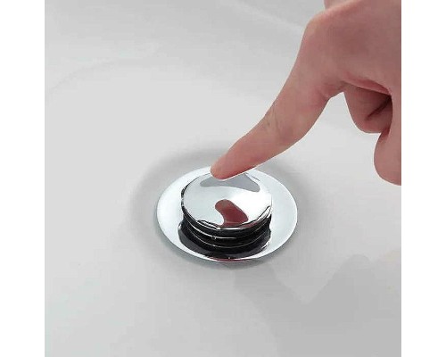 Донный клапан Frap F66 click-clack Хром