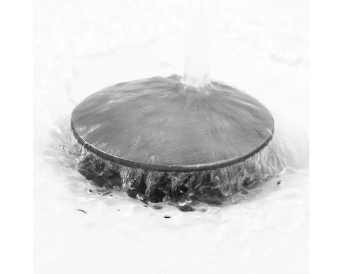 Донный клапан Frap F62-9 click-clack Оружейная сталь