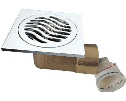 Душевой трап Gappo G81054 с решеткой Хром