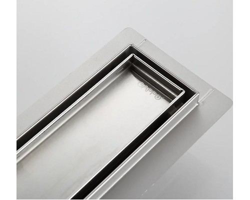 Душевой лоток Gappo G84007-4 с решеткой под плитку