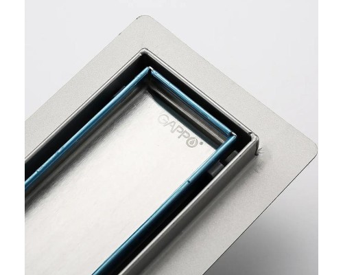 Душевой лоток Gappo G84007-4 с решеткой под плитку