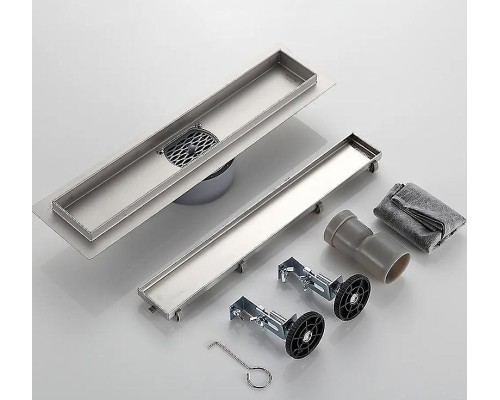 Душевой лоток Gappo G84007-4 с решеткой под плитку