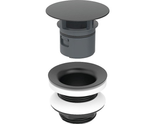 Донный клапан Geberit 152.080.14.1 Черный матовый