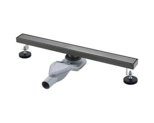 Душевой лоток Grocenberg 70 T700BG с решеткой Графит / под плитку