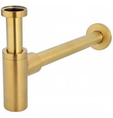 Сифон для раковины Grocenberg GB210GL Золото брашированное