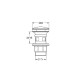 Донный клапан Grohe 40824000 click-clack Хром