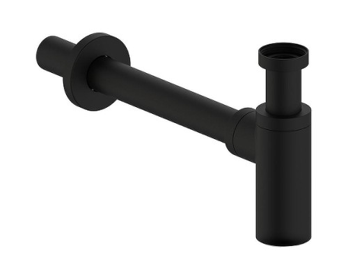 Сифон для раковины Iddis Optima Home OPTBL00i84 Черный матовый