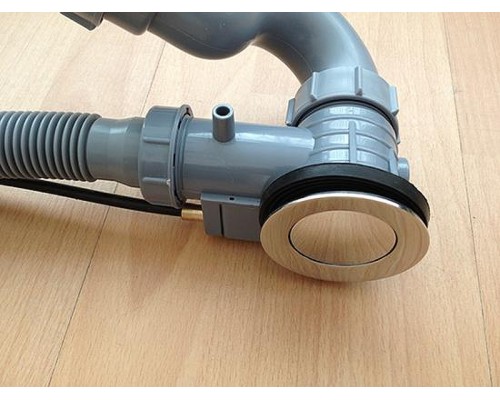 Слив-перелив Jacob Delafon E78600RU-CP полуавтомат цвет Хром