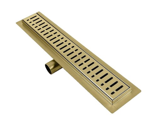 Душевой лоток Raglo 50 R650.50.03 с решеткой Золото матовое