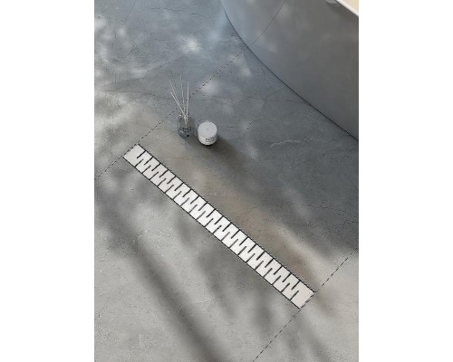 Душевой лоток Raglo 50 R651.50.05 с решеткой Сатин