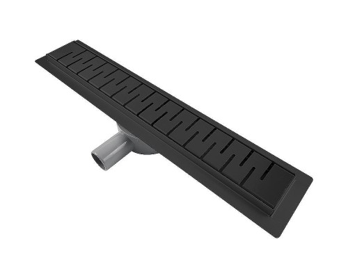 Душевой лоток Raglo 50 R651.50.09 с Черной матовой решеткой