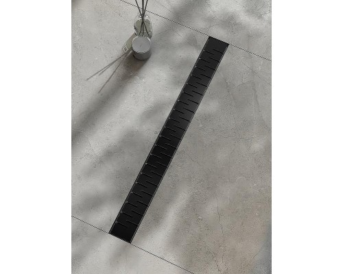 Душевой лоток Raglo 50 R651.50.09 с Черной матовой решеткой