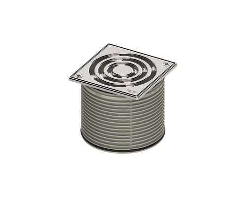 Решетка для душевого трапа Tece Drainpoint S 100х100 3660009 цвет Хром матовый