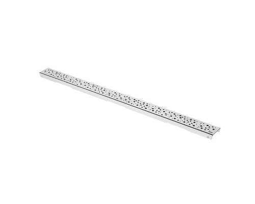 Решетка для душевого лотка Tece Drainline Drops 70 600731 цвет Нержавеющая сталь сатин