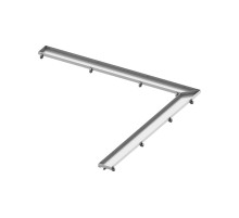 Решетка для душевого лотка Tece Drainline Plate 90 610970 под плитку