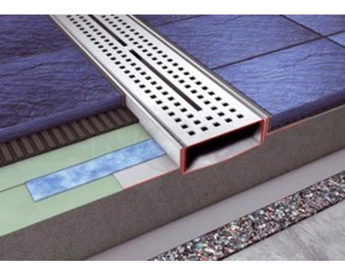 Душевой лоток Tece Drainline 100 601000 прямой без крышки