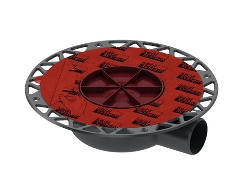 Сифон для душевого трапа Tece Drainpoint S DN50 3601401 горизонтальный для террас и балконов без декоративной решетки