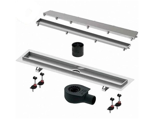 Душевой лоток Tece Linus 80 15103089 с решеткой Хром