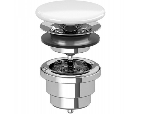 Донный клапан Villeroy&Boch 680800RW Stone White