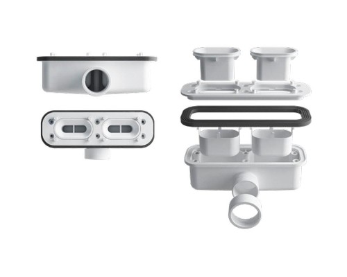 Сифон для душевого поддона Vincea Vsph-D611 Белый