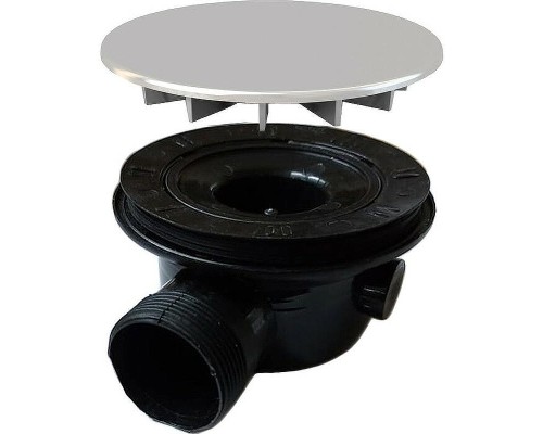 Сифон для душевого поддона Vincea VSPH-2SQB Черный