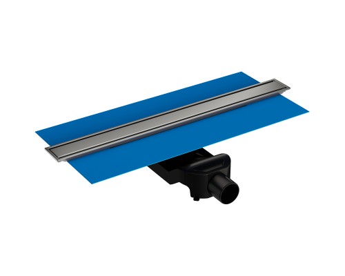 Душевой лоток Vitra Eco-Flow 80 59980482000 с решеткой Хром матовый / под плитку