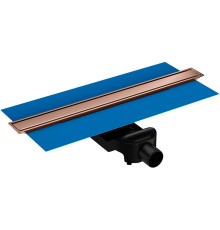 Душевой лоток Vitra Eco-Flow 60 59980557000 с решеткой Медь / под плитку