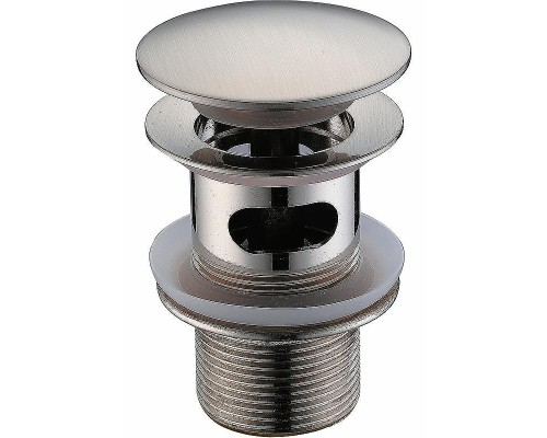 Донный клапан WasserKRAFT A073 click-clack Хром матовый