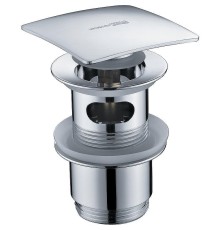 Донный клапан WasserKRAFT A105 click-clack Хром