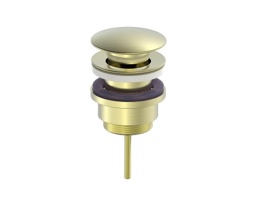 Донный клапан Wonzon & Woghand WW-88SS07-BG click-clack цвет Брашированное золото