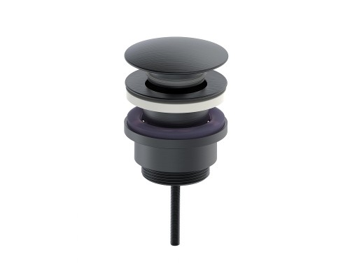 Донный клапан Wonzon & Woghand WW-88SS07-BGM click-clack цвет Темный графит