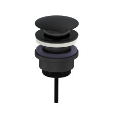 Донный клапан Wonzon & Woghand WW-88SS07-MB click-clack цвет Черный матовый