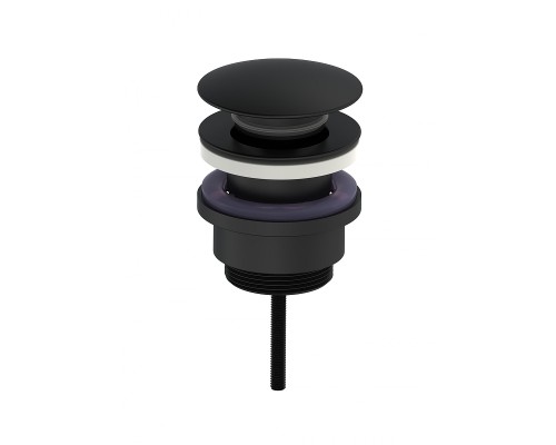 Донный клапан Wonzon & Woghand WW-88SS07-MB click-clack цвет Черный матовый