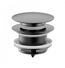 Донный клапан Wonzon & Woghand WW-SS105-BGM click-clack цвет Темный графит