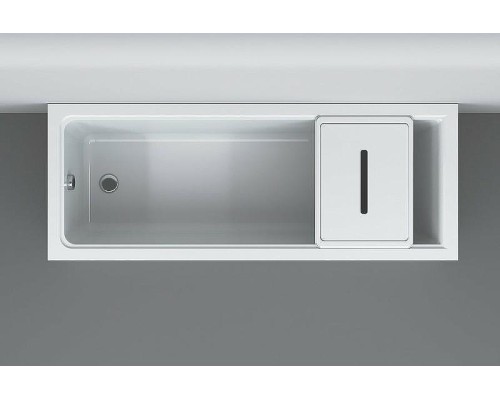 Контейнер для ванны AM.PM Gem W90A-070-070W-C с крышкой Белый