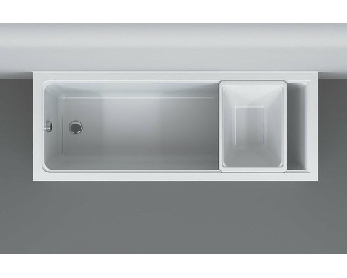 Контейнер для ванны AM.PM Gem W90A-070-070W-C с крышкой Белый