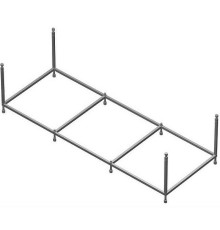 Каркас для ванны AM.PM Inspire 180х80 V2.0 W52A-180-080W-R Серый