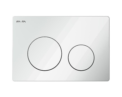 Клавиша смыва AM.PM PrimeFit L I090101 Белая глянцевая