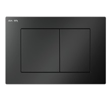 Клавиша смыва AM.PM PrimeFit S I090238 Черная матовая