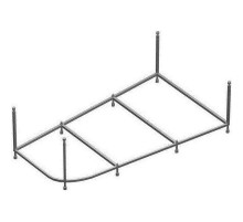 Каркас для ванны AM.PM Spirit 160x100 W72A-160-100W-R2 Серый