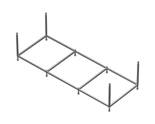 Каркас для ванны AM.PM Spirit 170x75 W72A-170-075W-R2 Серый