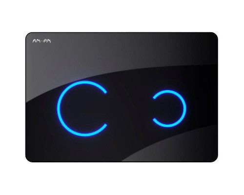 Клавиша смыва AM.PM Touchless Pro I0450B38 Черная глянцевая