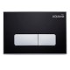 Клавиша смыва AQUAme AQM4104B цвет Черный Хром глянцевый