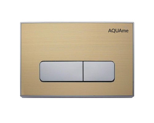 Клавиша смыва AQUAme AQM4105G цвет Золото